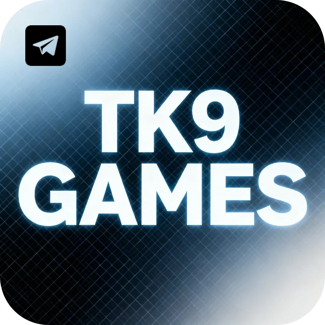 Canal oficial da tk9games no Telegram